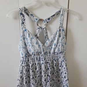 Racerback sleeveless top